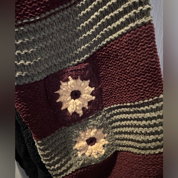 Closeout !▪️NWT POL Color Blocked, Striped, Floral Multi Cardigan Sweater - Picture 8 of 10